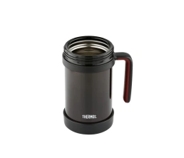 Термос из нерж. стали с ситом тм THERMOS TCMF-501, черный