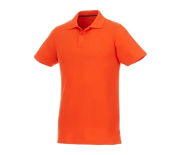 Мужское поло Helios с коротким рукавом, оранжевый, XL
