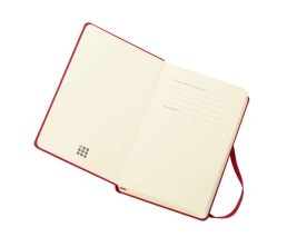 Ежедневник Moleskine Classic (2022), Pocket (9х14), красный, твердая обложка, A6