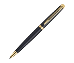 Шариковая ручка Waterman Hemisphere, цвет: MatteBlack GT, стержень: Mblk