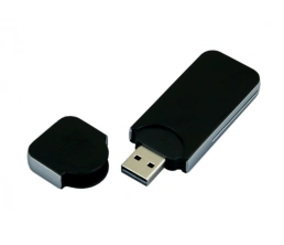 USB-флешка на 4 Гб в стиле I-phone, прямоугольнй формы, черный, 4Gb