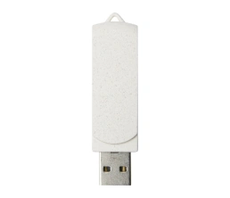 Rotate, USB-накопитель объемом 4ГБ из пшеничной соломы, бежевый, 4Gb