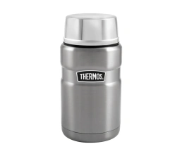 Термос из нерж. стали с ложкой тм THERMOS SK3020ST 0,7L, стальной