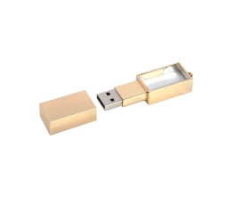 USB-флешка на 512 Mb, золото, 512Mb