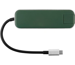 Хаб USB Rombica Type-C Chronos Green