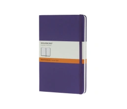 Записная книжка Moleskine Classic (в линейку) в твердой обложке, Large (13х21см), фиолетовый, A5