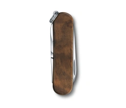 Нож-брелок VICTORINOX Classic SD, 58 мм, 5 функций, деревянная рукоять