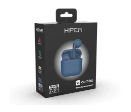 Беспроводные наушники HIPER TWS Lazo X11 Blue (HTW-LX11) Bluetooth 5.3 гарнитура, Синий