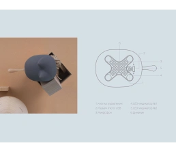 Портативная акустика Rombica Mysound Tito 2C, темно-серый