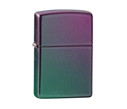 Зажигалка ZIPPO Classic с покрытием Iridescent, латунь/сталь, фиолетовая, матовая, 38x13x57 мм