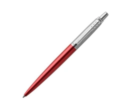 Шариковая ручка Parker Jotter Essential, Kensington Red CT, стержень: M, цвет чернил : blue или blac