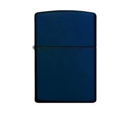 Зажигалка ZIPPO Classic с покрытием Navy Matte, латунь/сталь, синяя, матовая, 38x13x57 мм