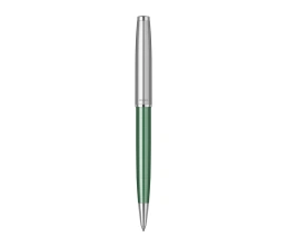 Шариковая ручка Parker Sonnet Essentials Green SB Steel CT, цвет чернил black, перо: M, в подарочной упаковке.