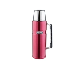 Термос со стальной колбой тм THERMOS SK 2010 Raspberry 1.2L, красный