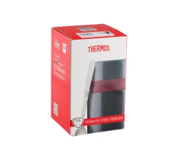 Термос из нерж.стали в комплекте с ложкой тм THERMOS TCLD-520S, синий