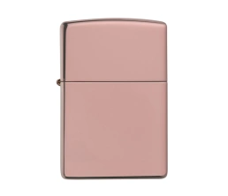 Зажигалка ZIPPO Classic с покрытием High Polish Rose Gold, латунь/сталь, розовое золото, 38x13x57 мм