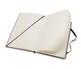 Записная книжка Moleskine Classic (в линейку) в твердой обложке, Large (13х21см), черный, A5