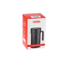 Термос из нерж. стали с ситом тм THERMOS TCMF-501, черный