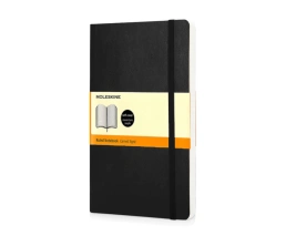 Подарочный набор Moleskine Indiana с блокнотом А5 Soft и ручкой, черный