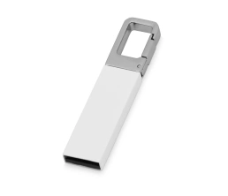 Флеш-карта USB 2.0 16 Gb с карабином 