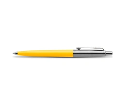 Шариковая ручка Parker Jotter Originals Yellow Chrome CT, стержень: M blue в подарочной упаковке