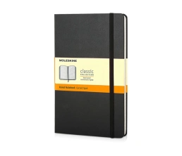 Подарочный набор Moleskine Picasso с блокнотом А5 и ручкой, черный