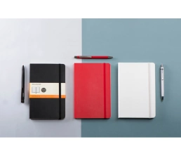 Подарочный набор Moleskine Amelie с блокнотом А5 Soft и ручкой, черный