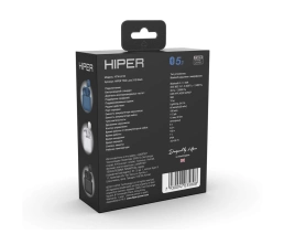 Беспроводные наушники HIPER TWS Lazo X10 Black (HTW-LX10) Bluetooth 5.3 гарнитура, Черный