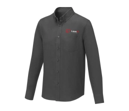 Pollux Мужская рубашка с длинными рукавами, storm grey, M