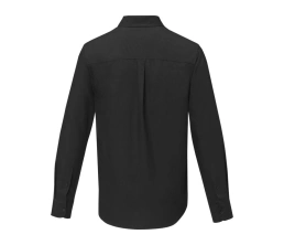 Pollux Мужская рубашка с длинными рукавами, черный, 5XL