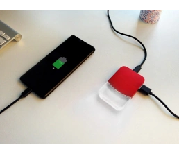 USB хаб «Mini iLO Hub», красный