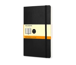 Подарочный набор Moleskine Amelie с блокнотом А5 Soft и ручкой, черный