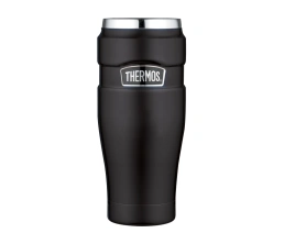 Кружка-термос из нерж. стали тм THERMOS SK1005BK (Matte Black) 0.47L, черный