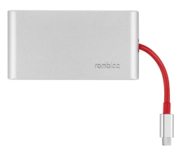 Хаб USB Rombica Type-C Hermes Red