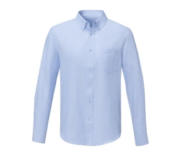 Pollux Мужская рубашка с длинными рукавами, светло-синий, XS