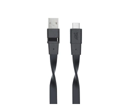 Кабель USB Type C 3.0 – Type A 1.2м BK12, черный