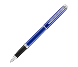 Ручка роллер Waterman «Hemisphere Bright Blue CT F», синий/серебристый