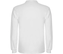 Футболка поло ESTRELLA L/S мужская, БЕЛЫЙ 3XL