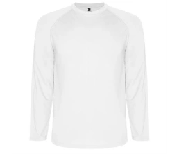 Спортивная футболка MONTECARLO L/S мужская, БЕЛЫЙ 2XL