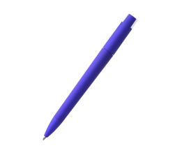 Ручка пластиковая T-pen софт-тач, синяя