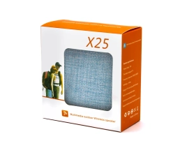 Беспроводная Bluetooth колонка X25 Outdoor (BLTS01), синяя