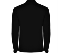 Футболка поло ESTRELLA L/S мужская, ЧЕРНЫЙ 3XL