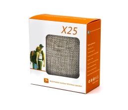 Беспроводная Bluetooth колонка X25 Outdoor (BLTS01), серая