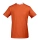 Футболка мужская с контрастной отделкой Madison 170, оранжевый/белый