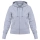 Толстовка женская Hooded Full Zip серый меланж