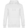 Толстовка с капюшоном унисекс King, белая