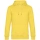 Толстовка с капюшоном унисекс King, желтая