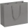 Пакет бумажный Porta S, горизонтальный, серый