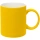 Кружка Promo Soft с покрытием софт-тач, желтая