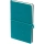 Ежедневник Nubuk, недатированный, бирюзовый